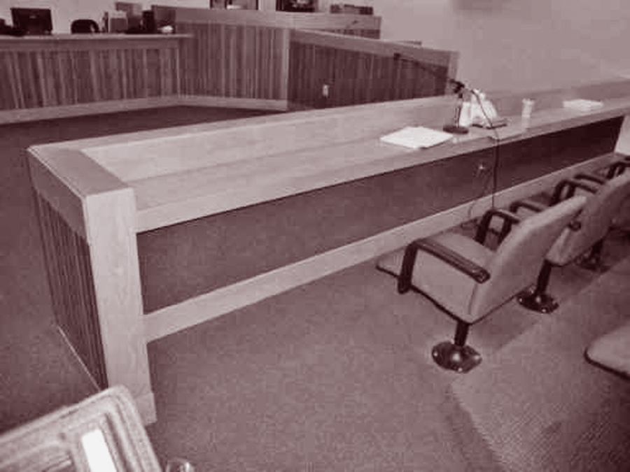 Photo of Example of accessible jury box