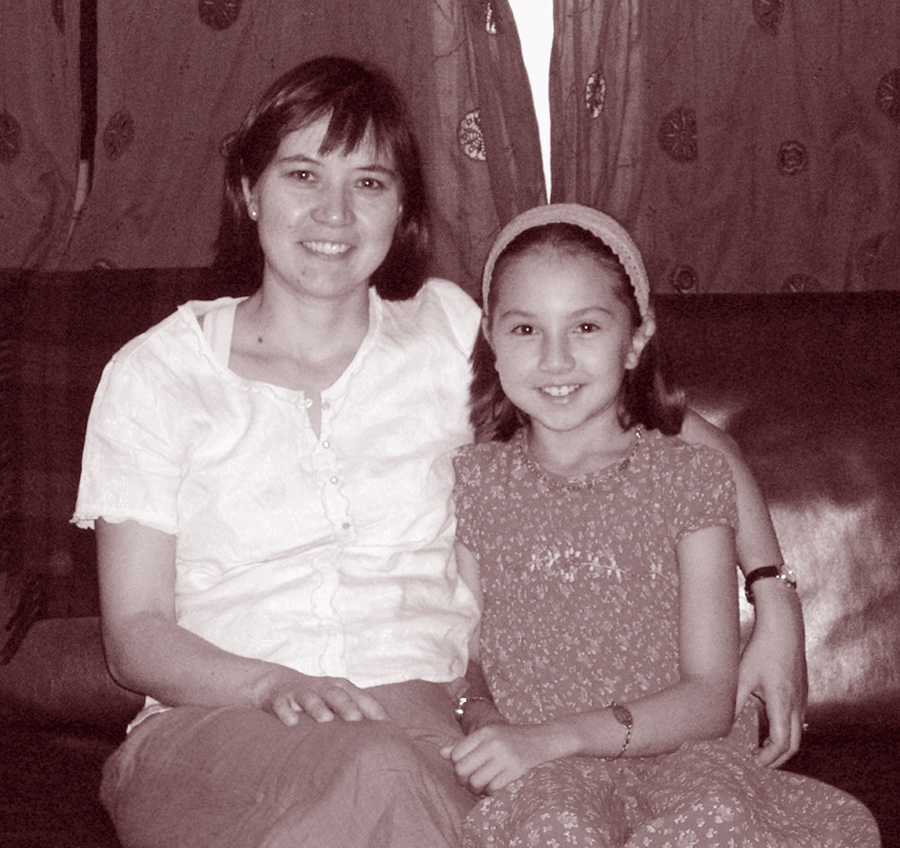 Photo of Kay Thompson and daughter Eleanor