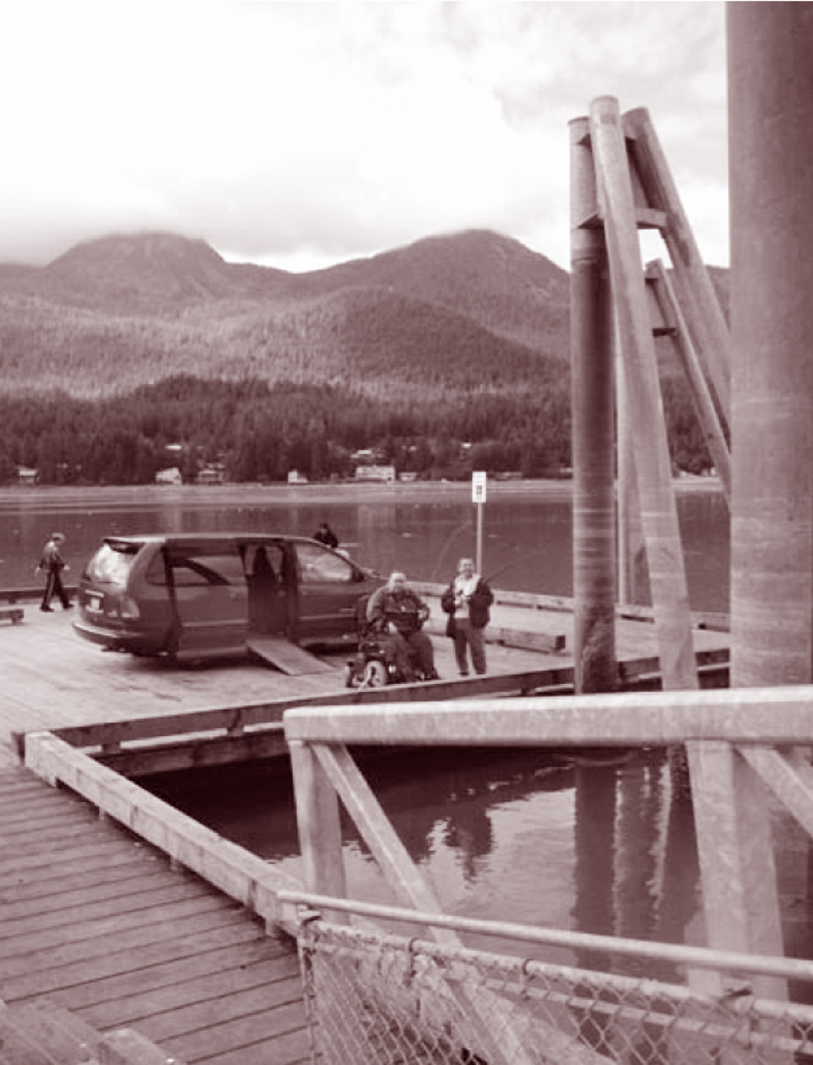 Photo of Accessible Fishing platform in Juneau, Alaska