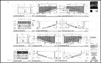 Interior Elevations for Cinemark 14, Cedar Hill, Texas, Auditoria 8 and 9.