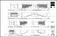 Interior Elevations for Cinemark 14, Cedar Hill, Texas, Auditoria 10 and 13.