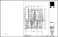 Floor plan for Cinemark 14, Cedar Hill, Texas, Mezzanine Area B, Auditoria 9 to 13.