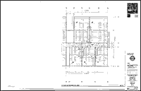 Floor plan for Cinemark 14, Denton, Texas, Mezzanine Area B, Auditoria 9 to 13.