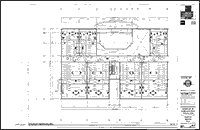 Floor Plan for Silverlake Movies 12, Pearland, Texas, Mezzanine Area A.
