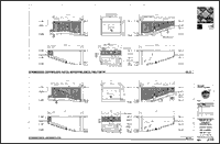 Interior Elevations for Cinemark 18, Pittsburgh, Pennsylvania, Auditoria 3, 4, 5, 6, 7, 12, 13, 14, 15 and 16.