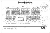 Seating plan for a prototypical 14-auditoria theater complex which consists “type A” and “type B” auditoria. 