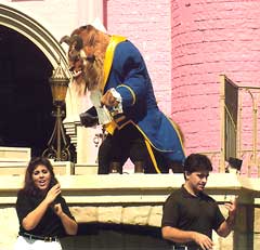 Photo: Disney character being interpreted