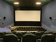 photo of stadium style theater
