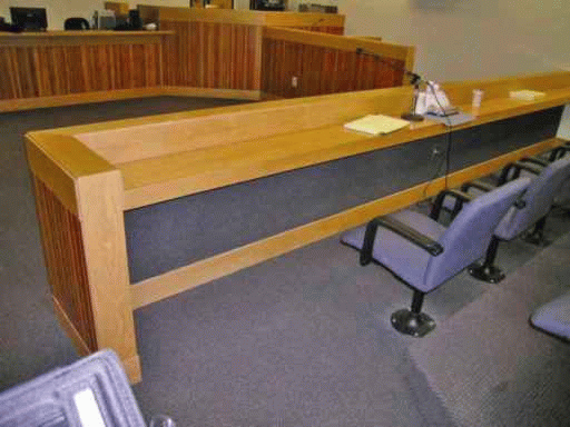 Accessible jury seating