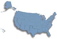 Small Map of the United States