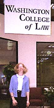 Jackie Okin in law school