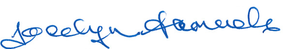 signature of Jocelyn Samuels